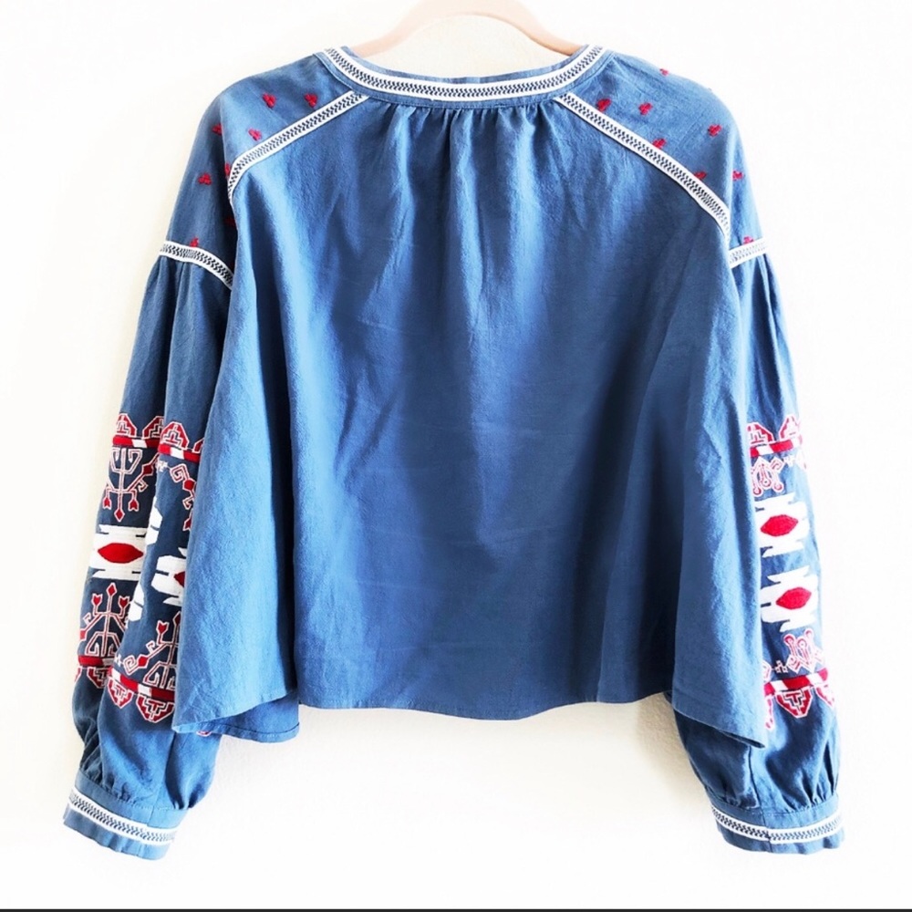 🔥RD & KOKO anthropologie embroidered top🔥 - Picture 7 of 8